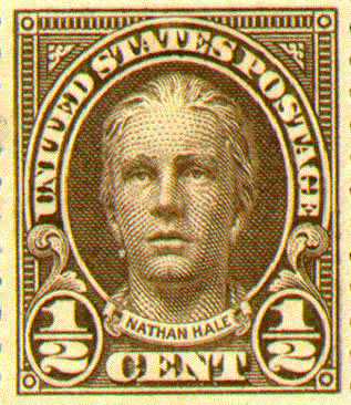 Nathan Hale Postage Stamp